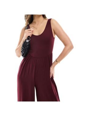 L • J.o & Co • Maroon Romper